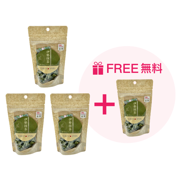 優惠套組 湯之花仙貝薄脆餅 伊勢抹茶口味（三重）