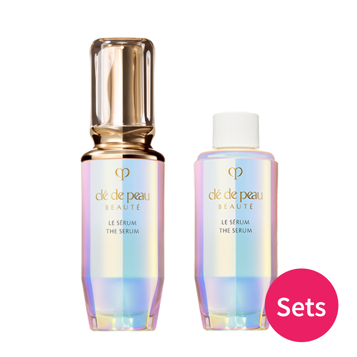 3％ OFF] Clé de Peau Beauté The Serum Ⅱ Main Unit & Refill Set 