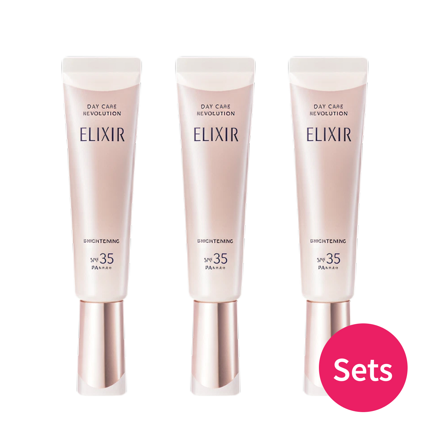 ELIXIR DAY CARE REVOLUTION SPF50 3本セット 【公式通販】