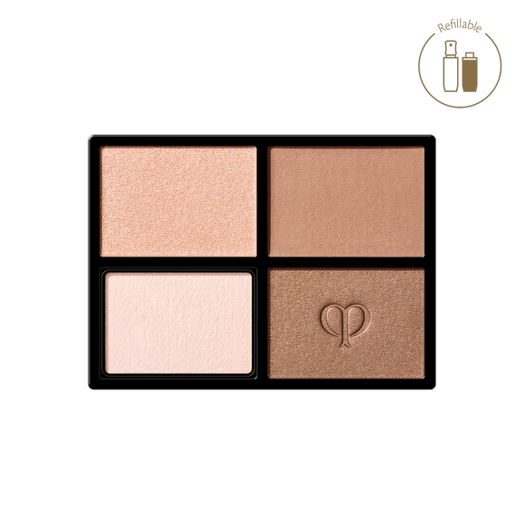 clé de peau BEAUTÉ 8 Warm Ocean Sunset Cle De Peau Eye Color Quads – New Launch - The Beauty Look Book