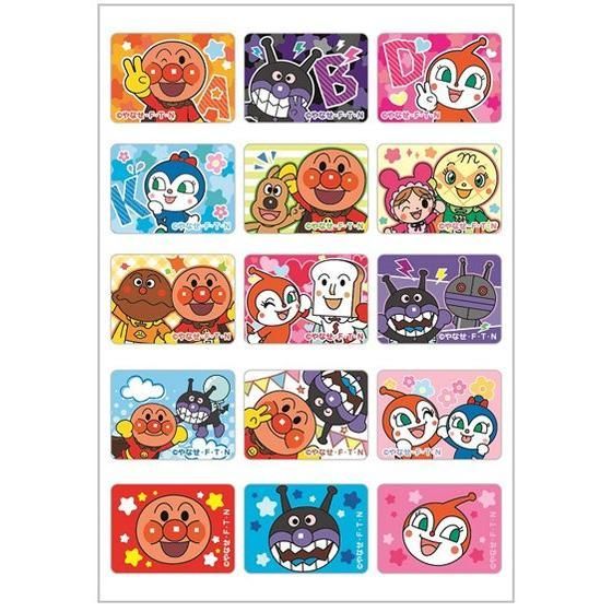 Insect Repellent Character Stickers Anpanman 45 patches (15