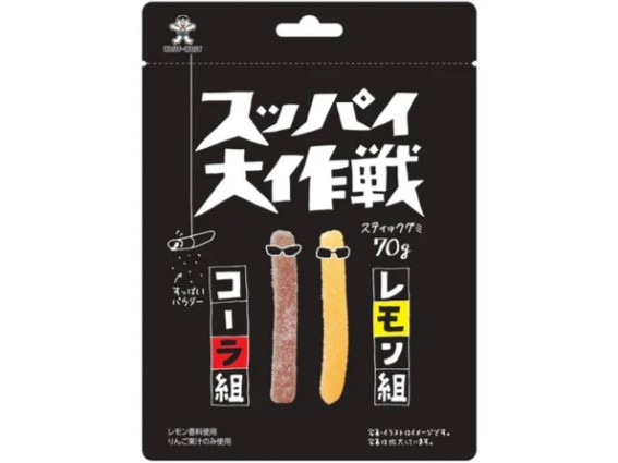 Suppai Daisakusen, Cola & Lemon (70g) (Wantwant Japan) | WAmazing Shop