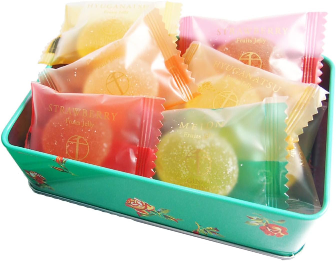 Bite-Sized Fruit Jelly in a Tin Case (GINZA SEMBIKIYA