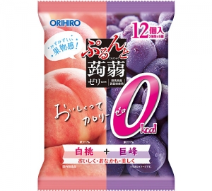 Konjac Jelly Sachet Series (Large Bag) 0 Calories Peach +