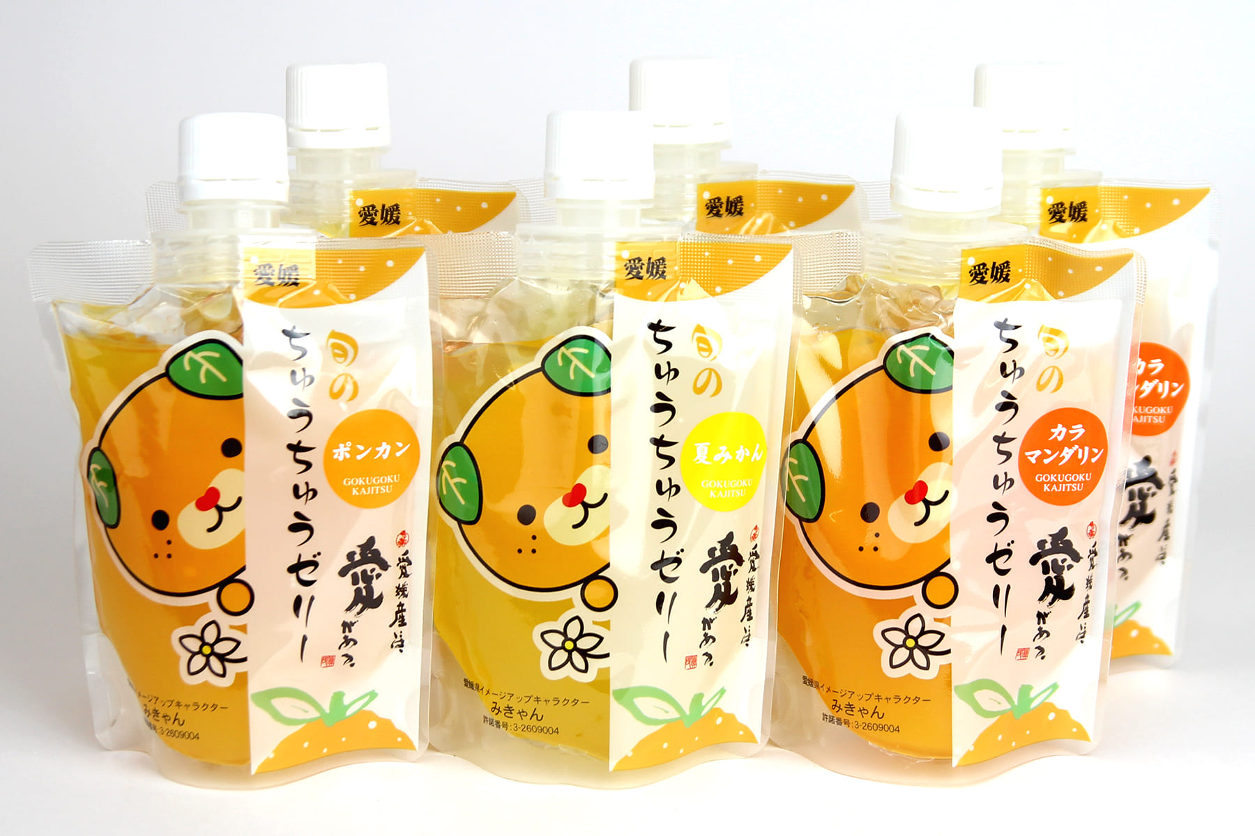 柑橘吸吸啫喱6包裝（愛媛）