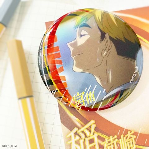 Haikyu!! Can Badge Group 1: Atsumu Miya (Bunbougu Cafe) | WAmazing