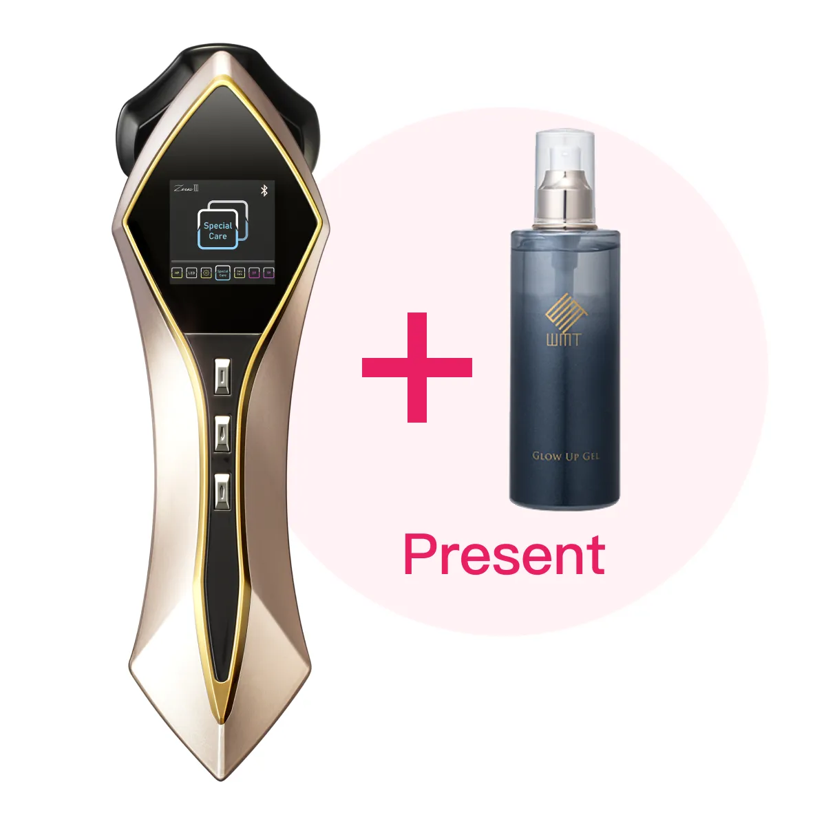 Purchase the Zeus III and get a free bottle of WMT Glow Up Gel