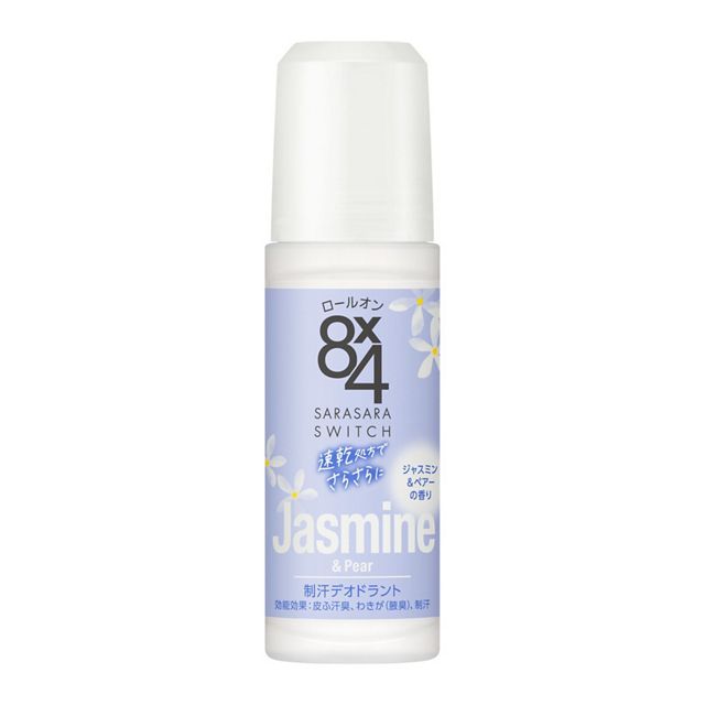 8x4 Roll-on Jasmine Pear Fragrance 45ml (Kao Corporation