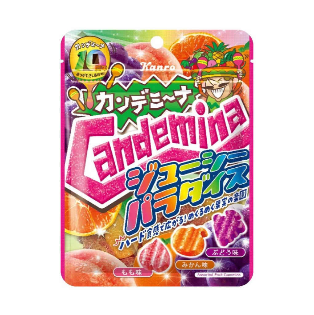 Candemina Gummy Juicy Paradise (72g) (Kanro) | WAmazing Shop