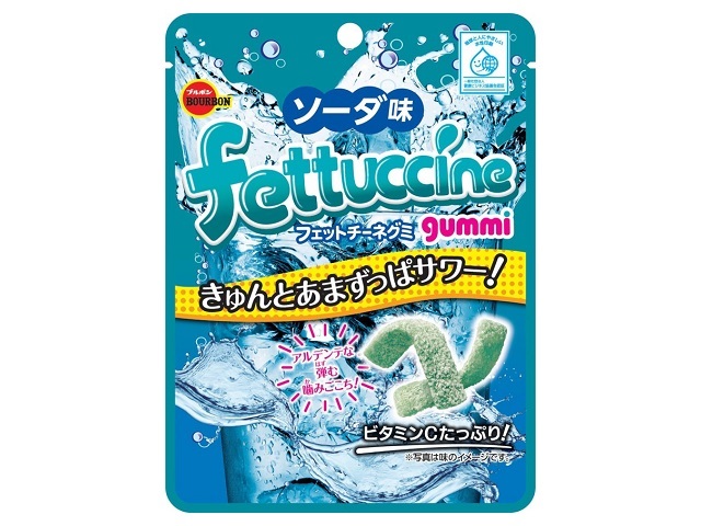 Fettuccine Gummy, Soda Flavor (50g) (Bourbon) | WAmazing Shop