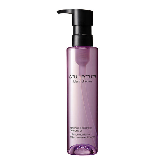 shu uemura blanc:chroma lightening & polishing cleansing oil