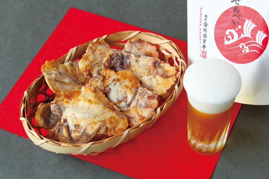 NA MAKA KAHIKOオヘカパラ7点セット TAKO Karaage Senbei (Deep-Fried Octopus Crackers)(Fukui