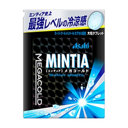 Mintia Megacold, Large Tablets (Asahi Group Foods) | WAmazing Shop