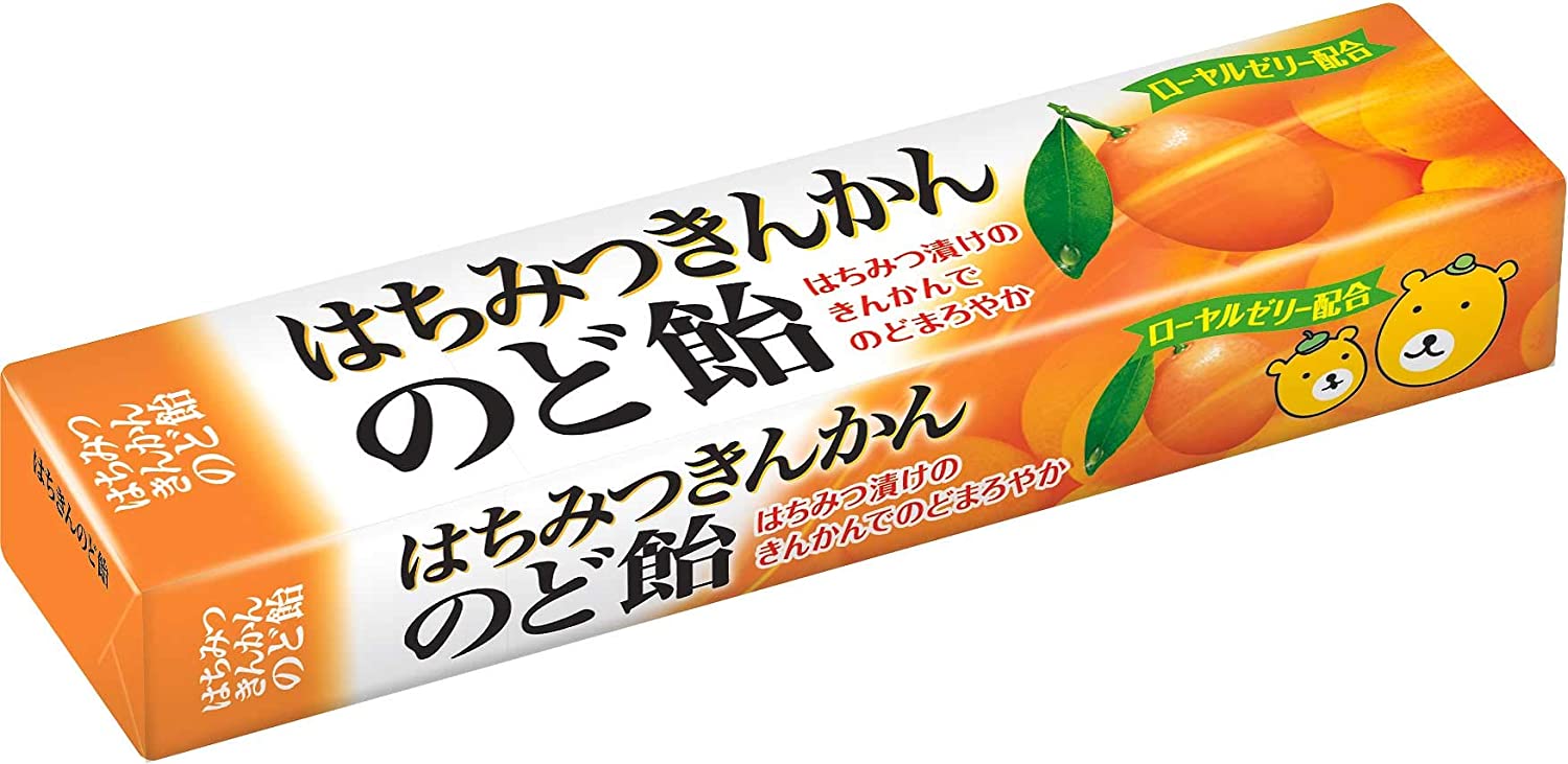 Honey Kumquat Throat Lozenges Stick (NOBEL Confectionery