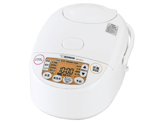 Zojirushi 炊飯器 NW-VJ10 ホワイト 楽天市場】【即納】象印 炊飯器 5.5合炊き IH炊飯器 極め炊き IH