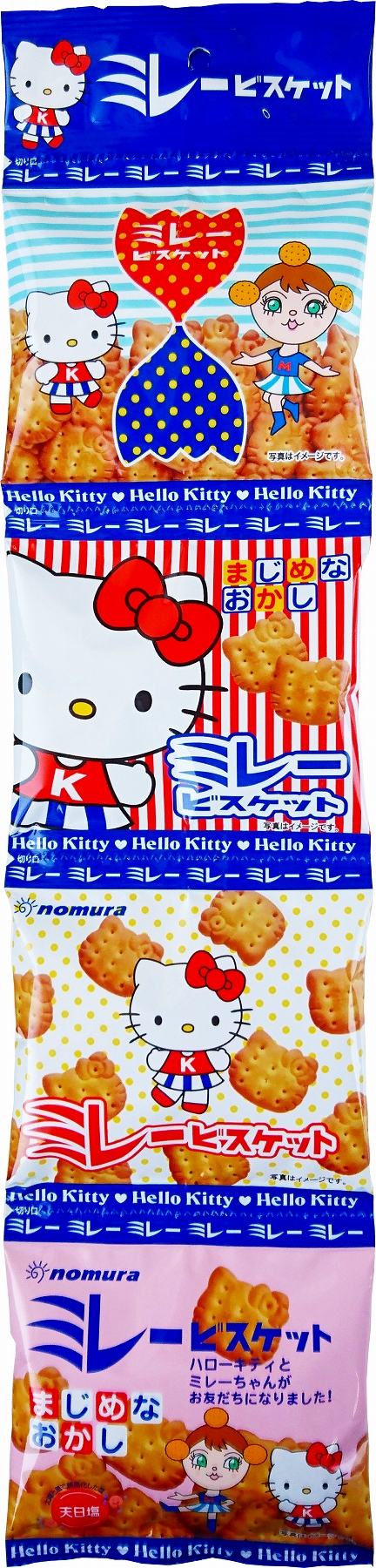 野村 Hello Kitty 美樂圓餅4連包 （高知）