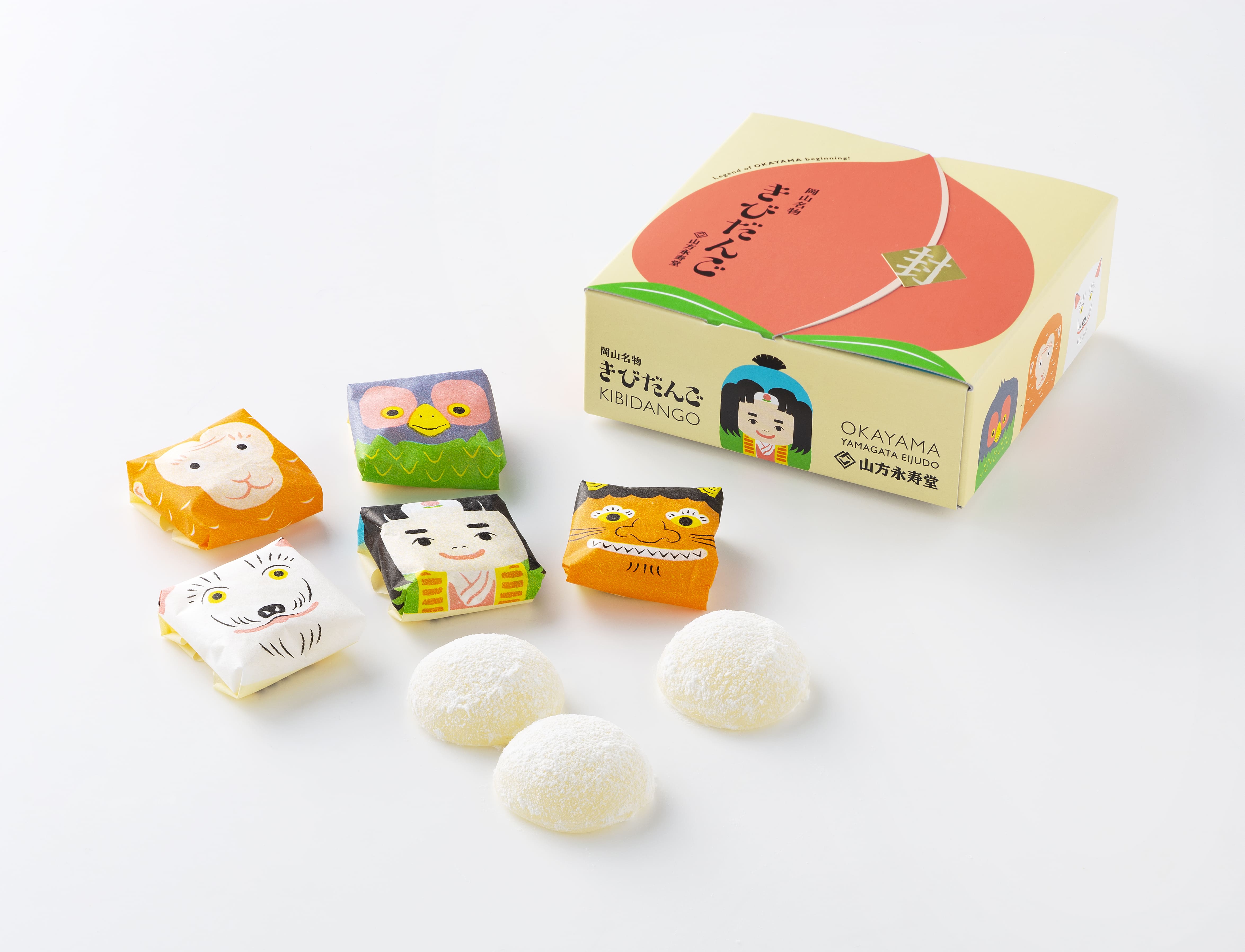 Dango Package Kibi Dango 10 pieces(Okayama) (Yamagata Eijudo) | WAmazing Shop