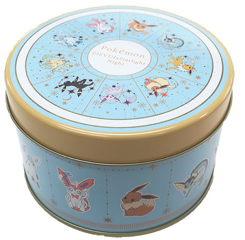 Pokémon Eevee Chocolate Crunch (Round Tin) (Nagatoya) | WAmazing Shop
