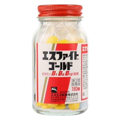 第3類医薬品 エスファイトゴールド 180錠（Category 3 OTC Drug
